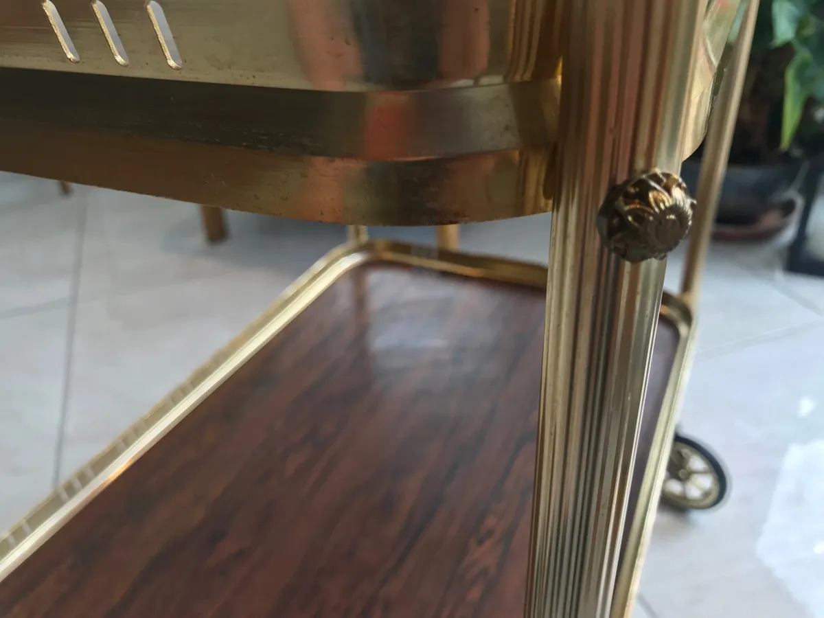Vintage Drinks Trolley - Image 4