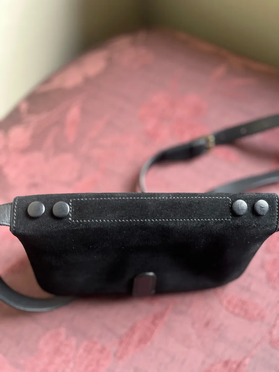 Whistles suede & Leather crossover bag - Image 4