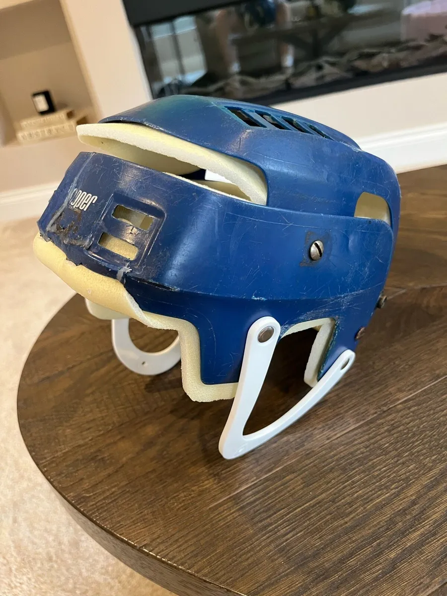 Blue oldstyle cooper helmet - Image 2