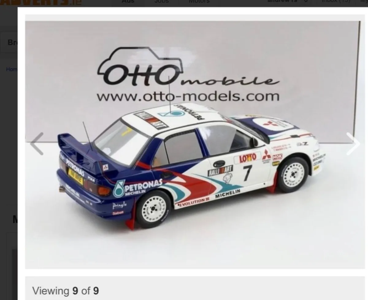 Otto 1/18 Mitsubishi Wrc - Image 3