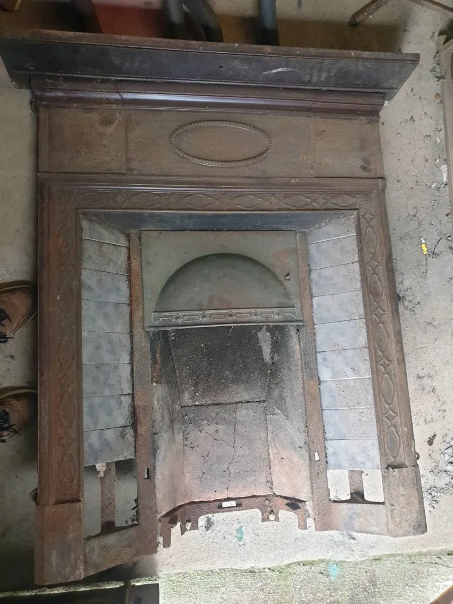 Antique fireplace