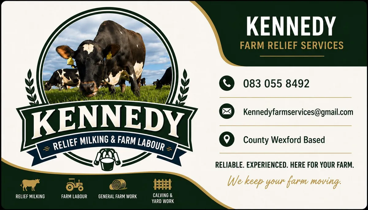 Relief Milker/ Farm Labourer Available