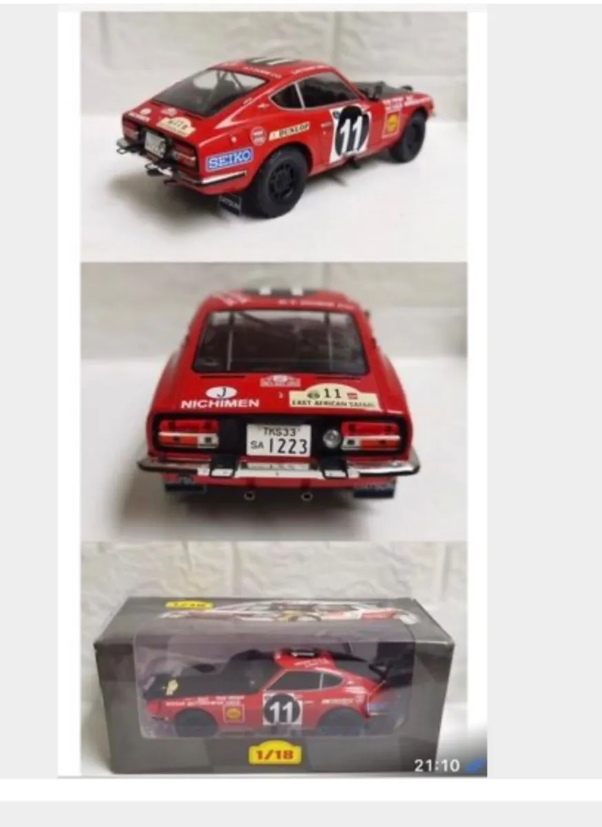 Datsun safari rally 1/18 - Image 2