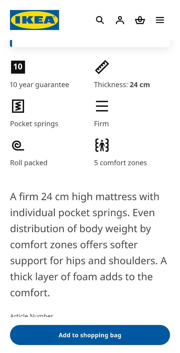 Brand New Mattress - Image 3