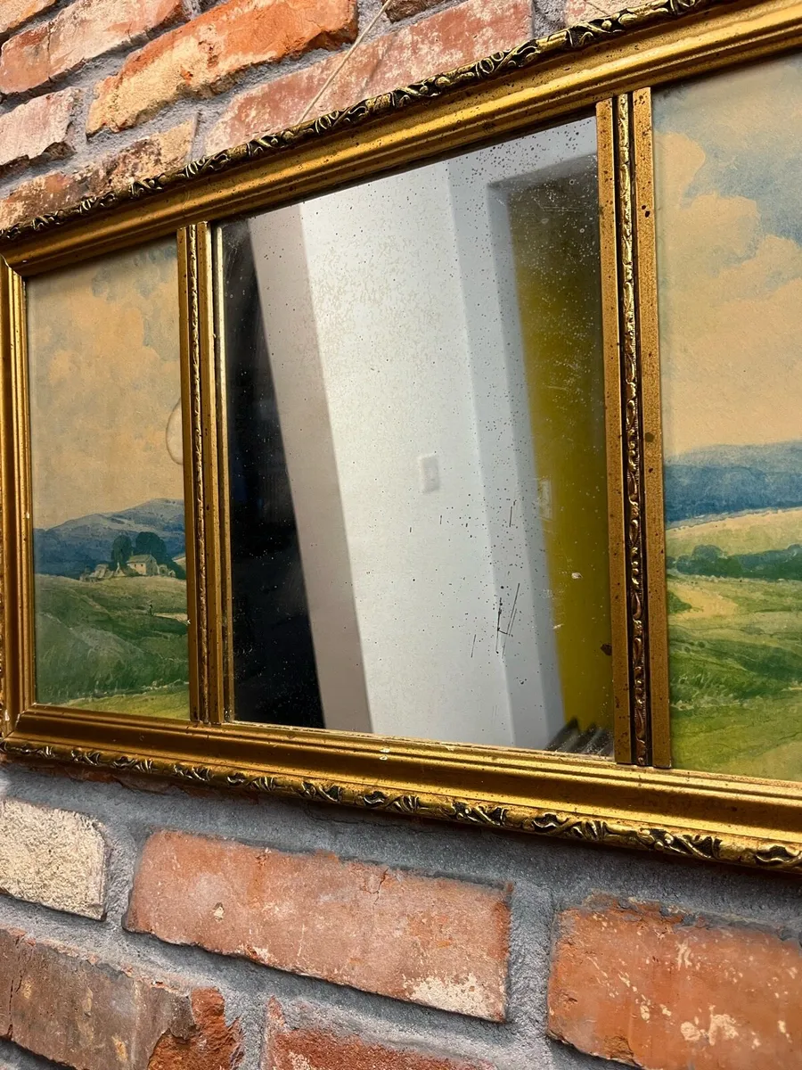 Vintage picture & mirror - Image 2