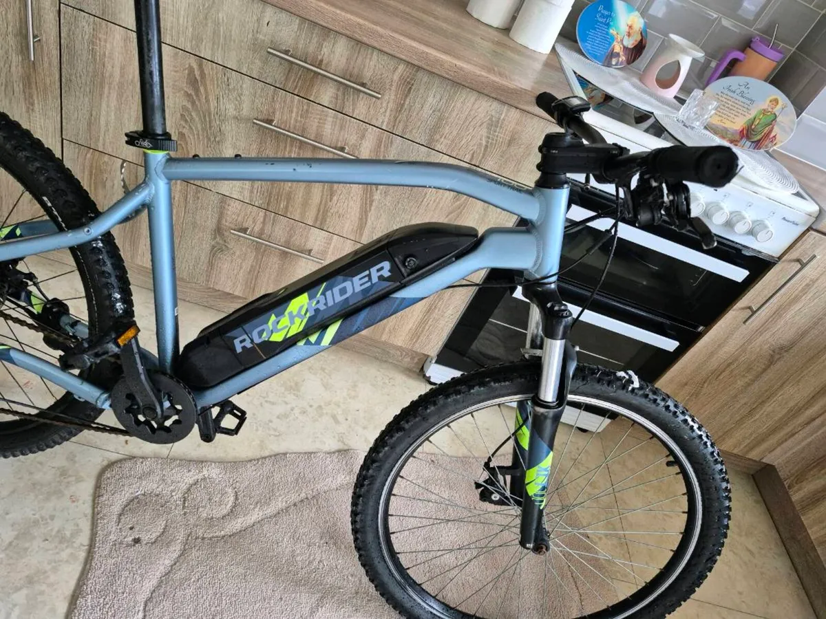 ADULTS ROCKRIDER  ELECTRIC BIKE MOUNTAIN BIKE E-ST - Image 4