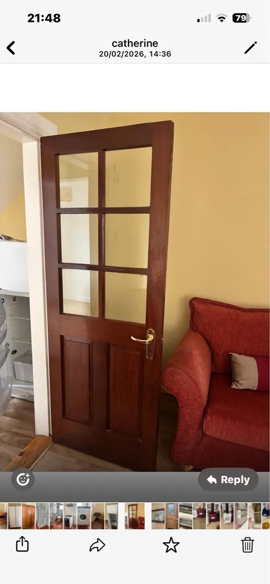 Internal solid doors