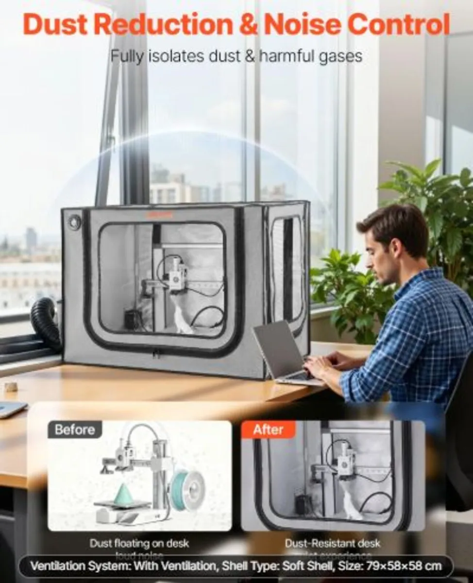 3D Printer Enclosure with Ventilation, Dustproof - Image 3