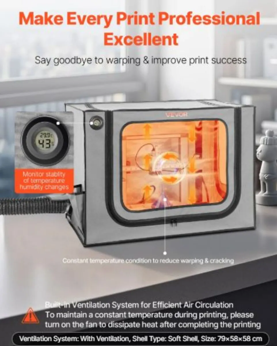 3D Printer Enclosure with Ventilation, Dustproof - Image 4