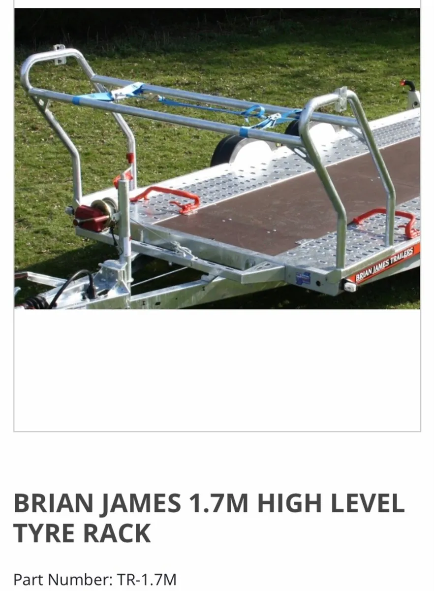 Wanted   Tyre Rack for Brian James car transporter