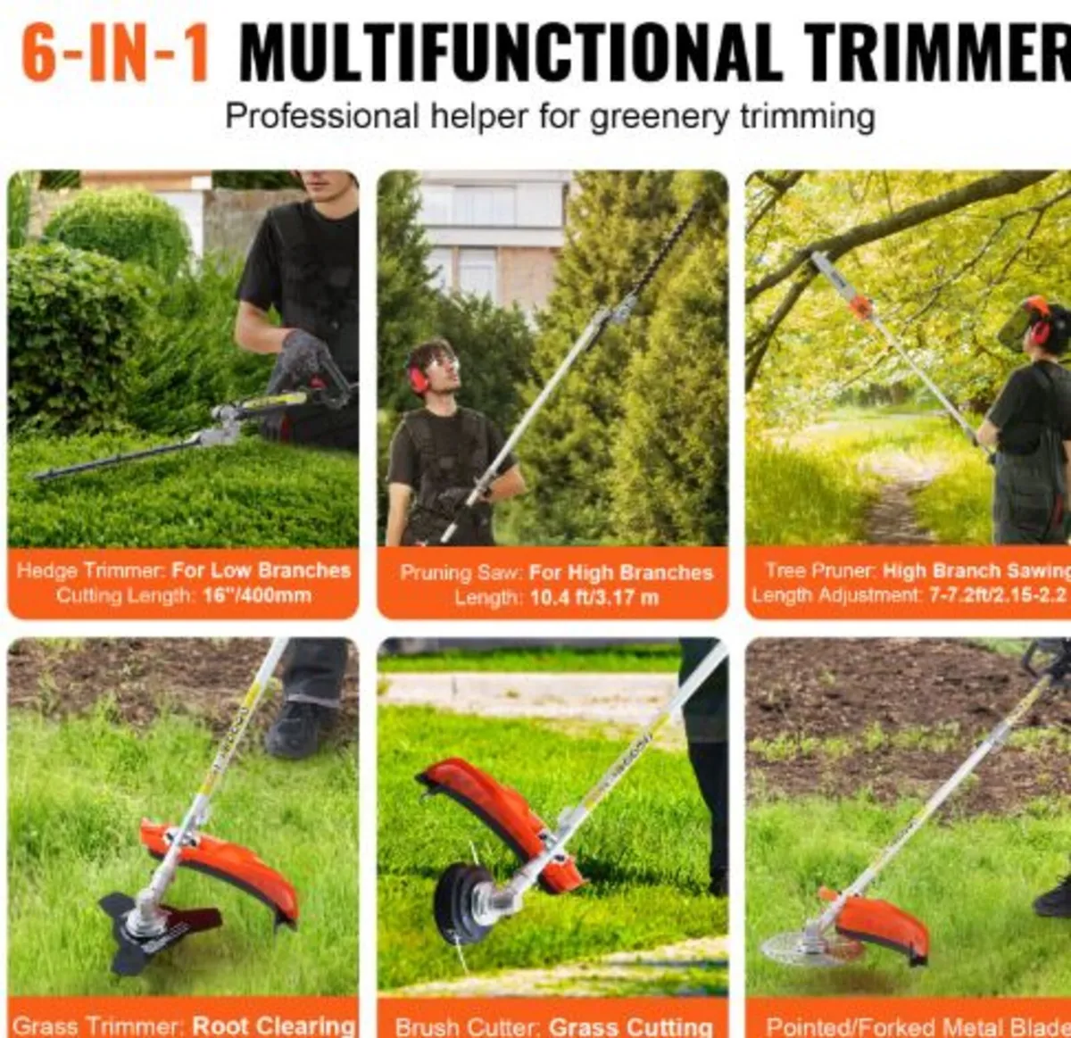 33CC 6-in-1 Multi-Functional Trimming Tools, Gas - Image 3
