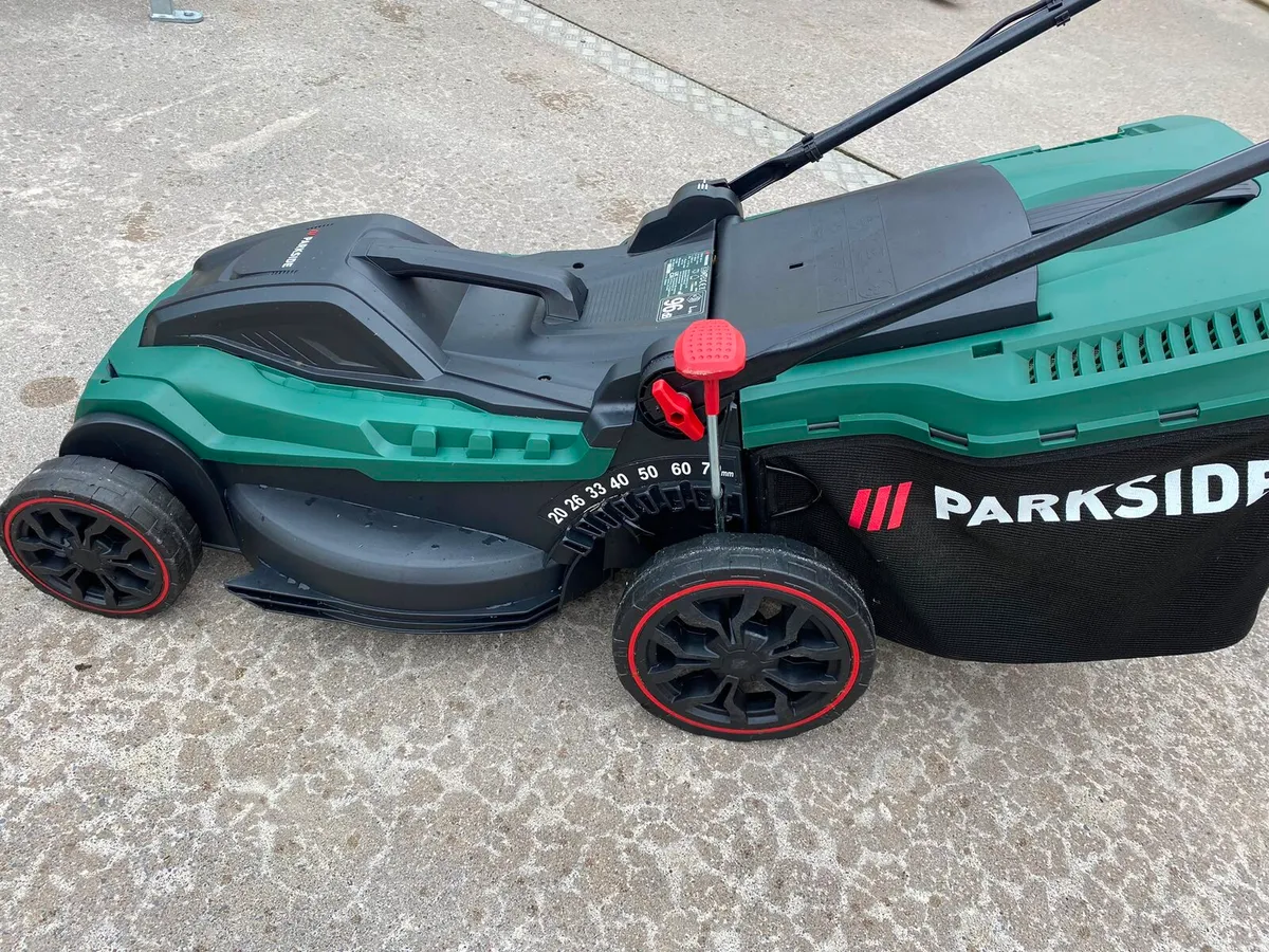 Parkside 1800W Electric Lawnmower - Image 1