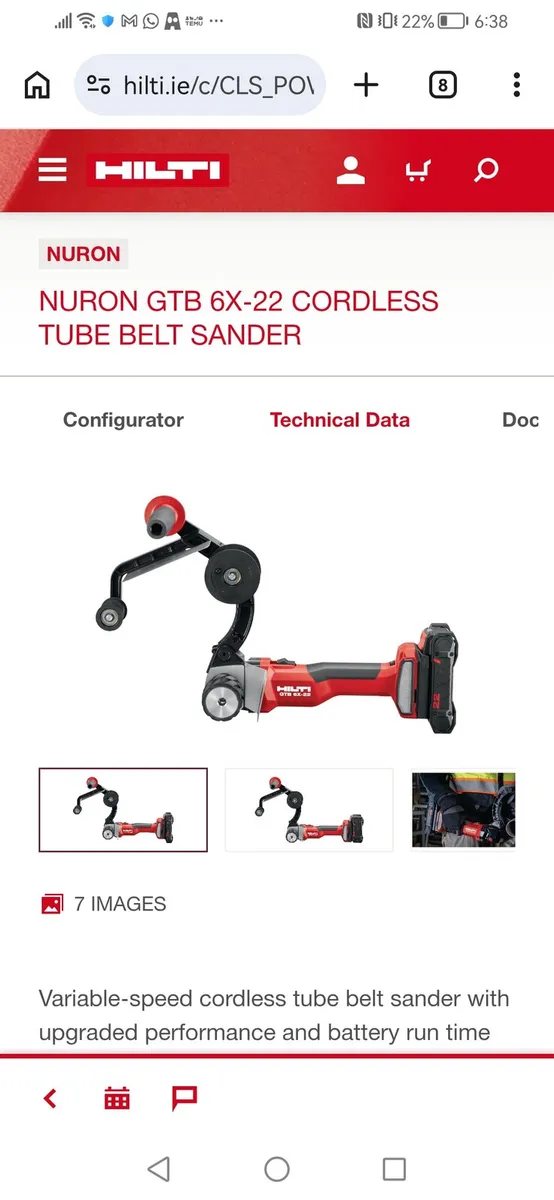 Hilti sander - Image 2
