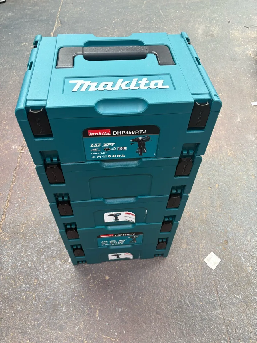 Makita Macpac type 2 boxes x5 - Image 1