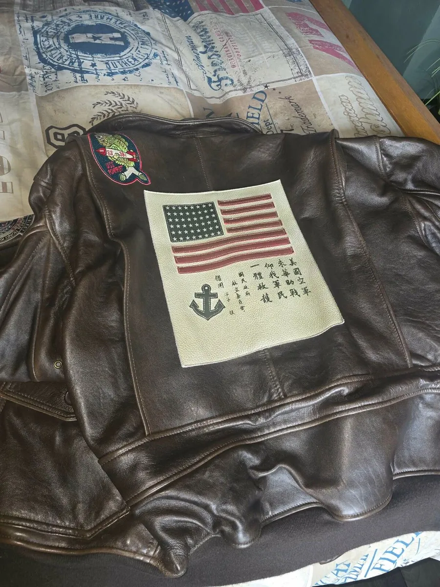 Authentic American flight jacket - Image 1
