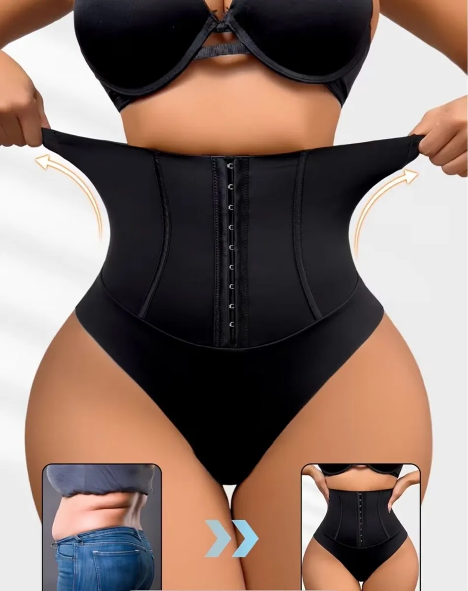 Women's seamless high-top pants - Image 1