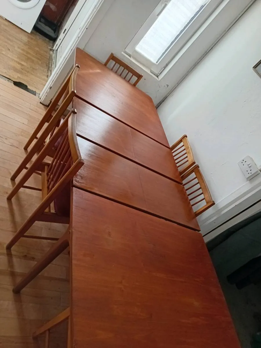 mcintosh  teak t3 dining set tom robertson - Image 4