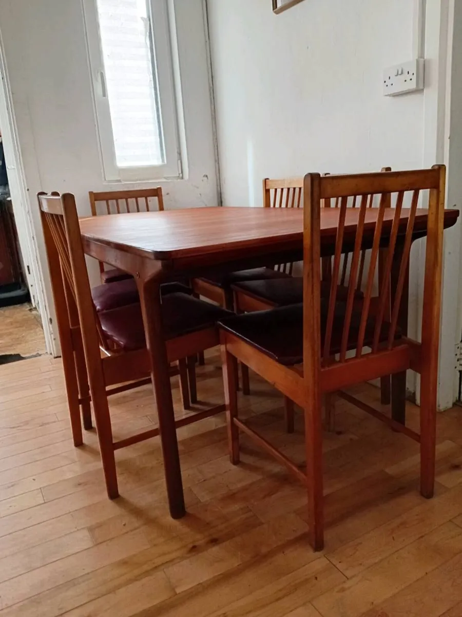 mcintosh  teak t3 dining set tom robertson - Image 2