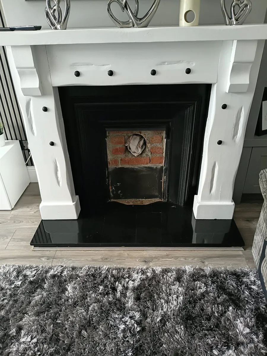 Fireplace and insert - Image 1