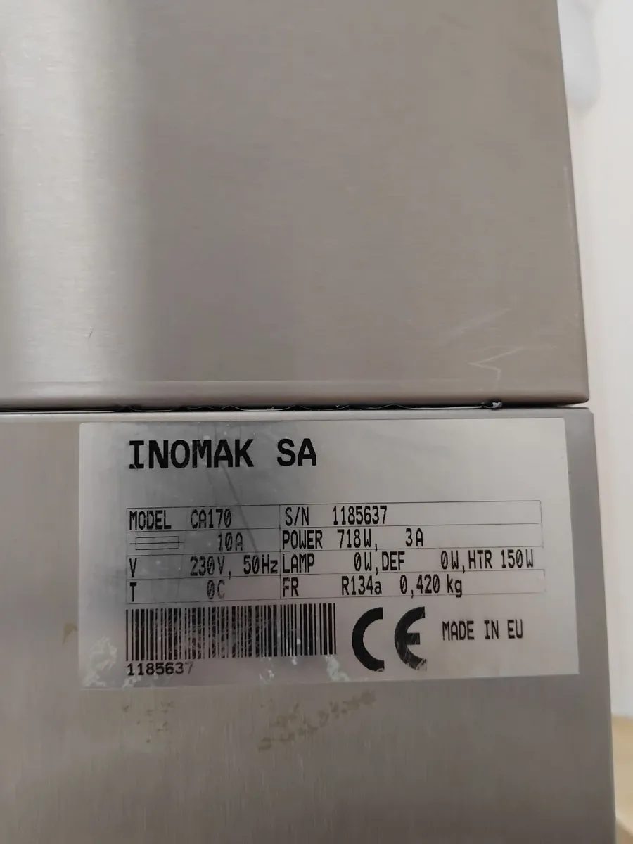 Stainless steel fridge - Image 2