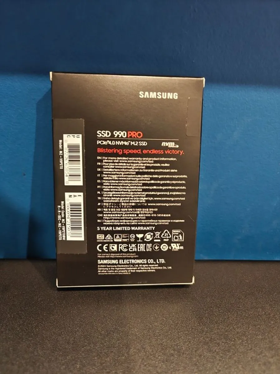 2TB Samsung 990 Pro NVMe SSD M.2 - Image 2