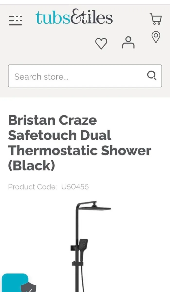 Bristan electric shower. - Image 2
