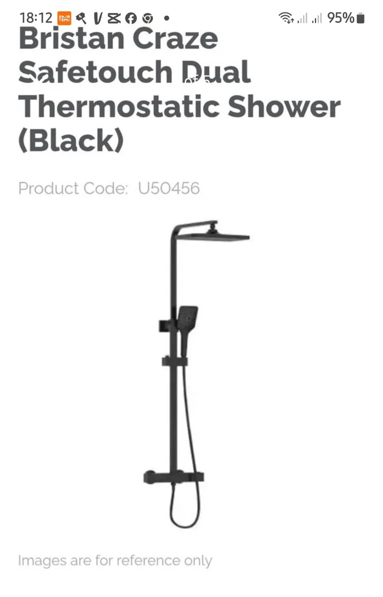 Bristan electric shower. - Image 3