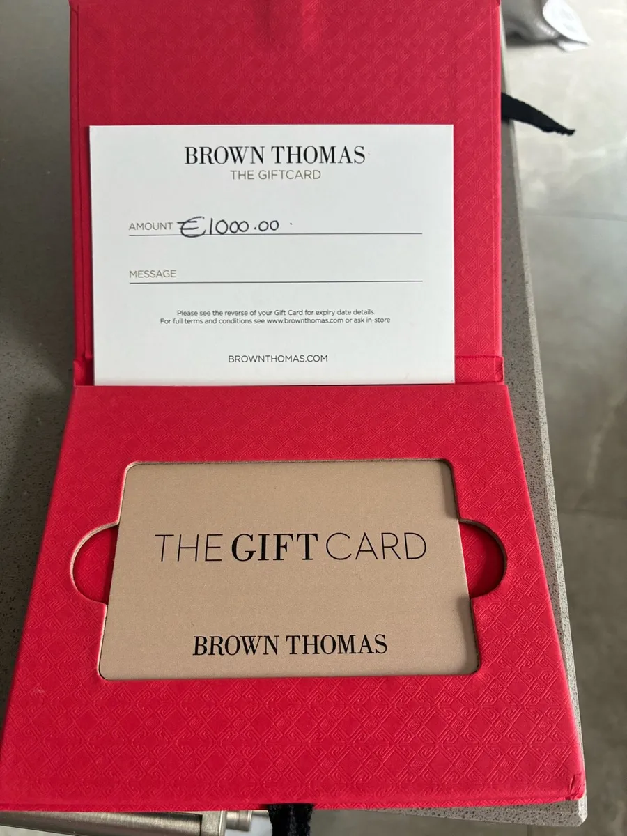 VOUCHER BROWN THOMAS - Image 1