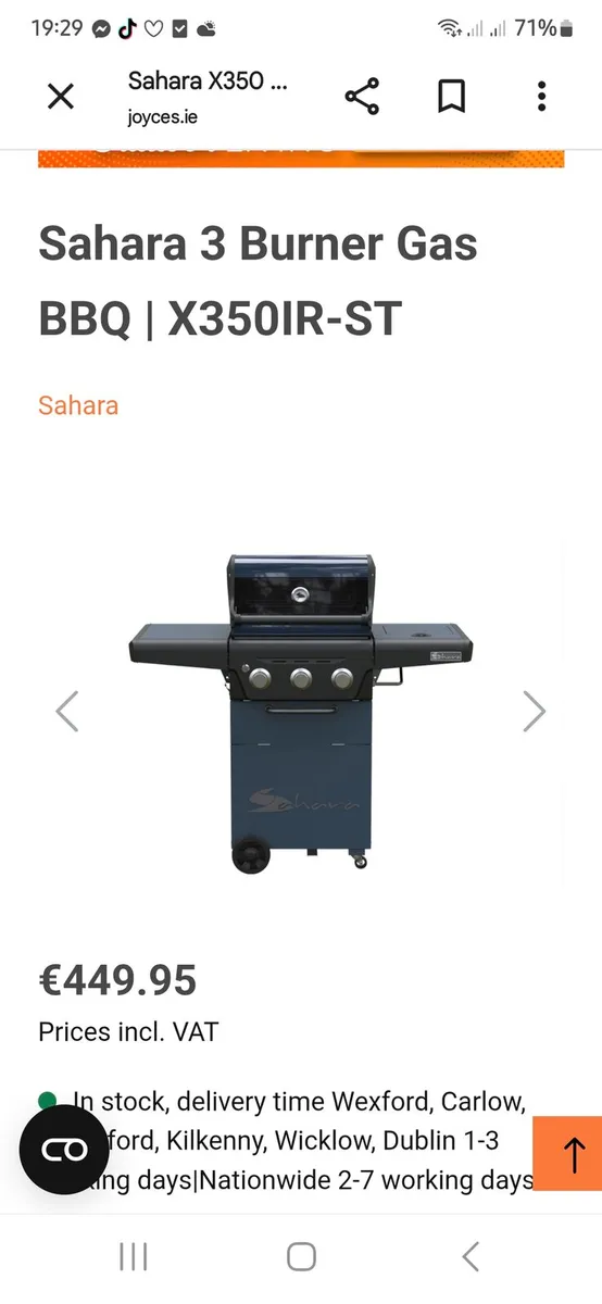Sahara barbecue x350 model - Image 3