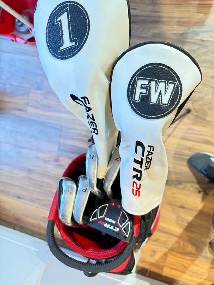 Fazer mens half golf set with bag - Image 1