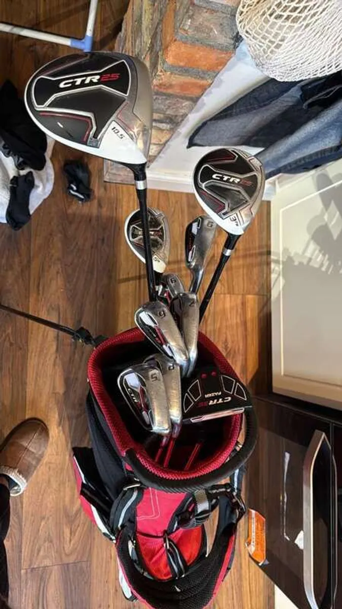 Fazer mens half golf set with bag - Image 4