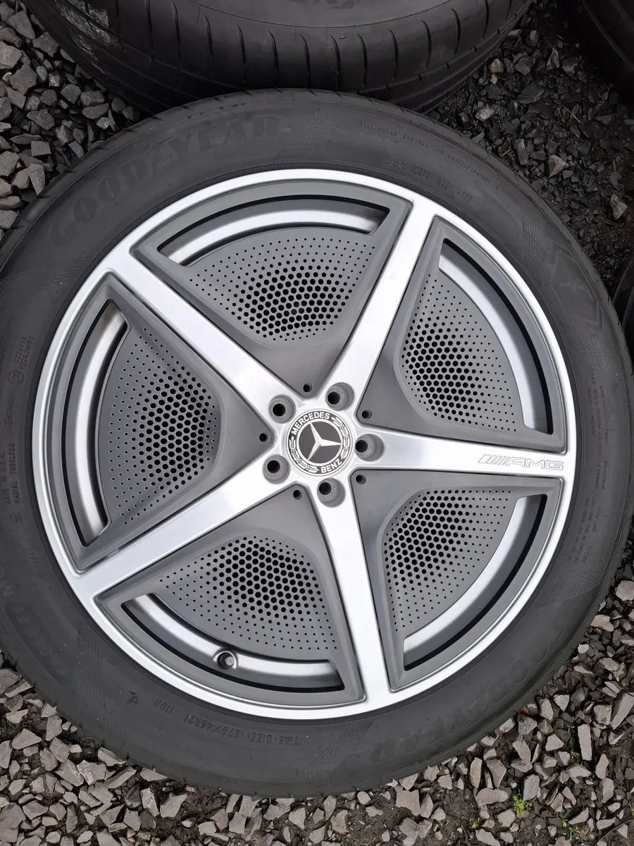 21" Genuine Mercedes EQS SUV Amg Alloys with tyres - Image 1
