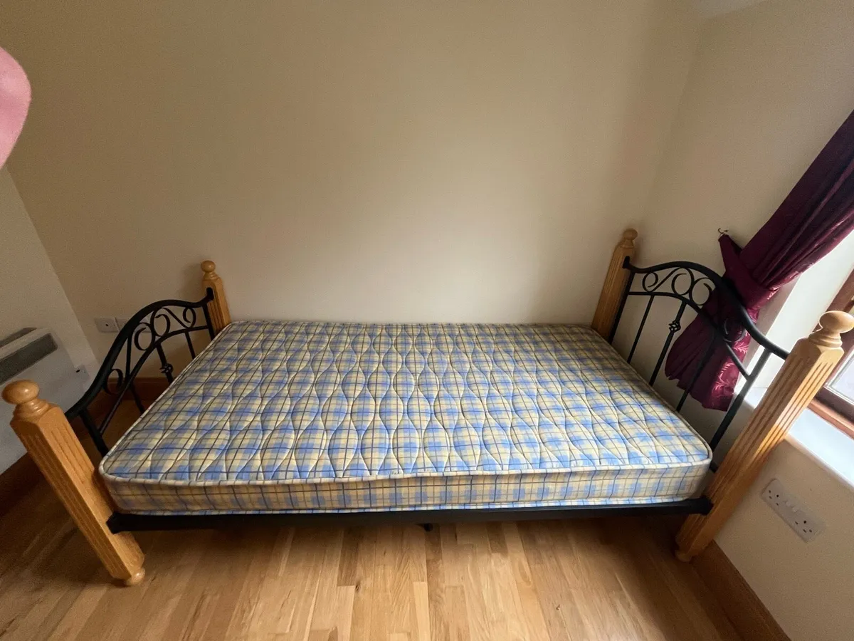 Single bed frame & mattress - Image 2