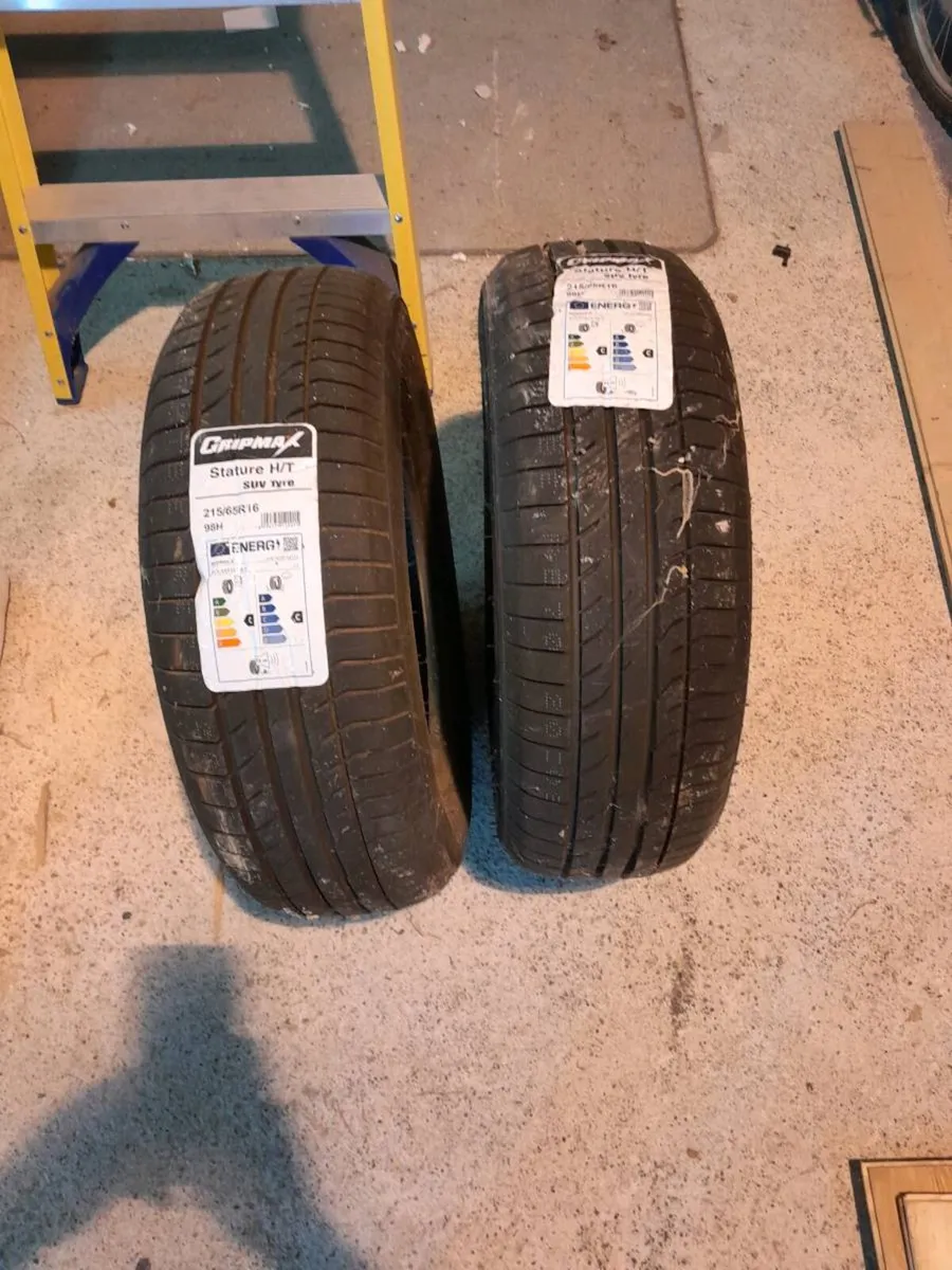 Tires Gripmax, New.  215/65R16 - Image 1