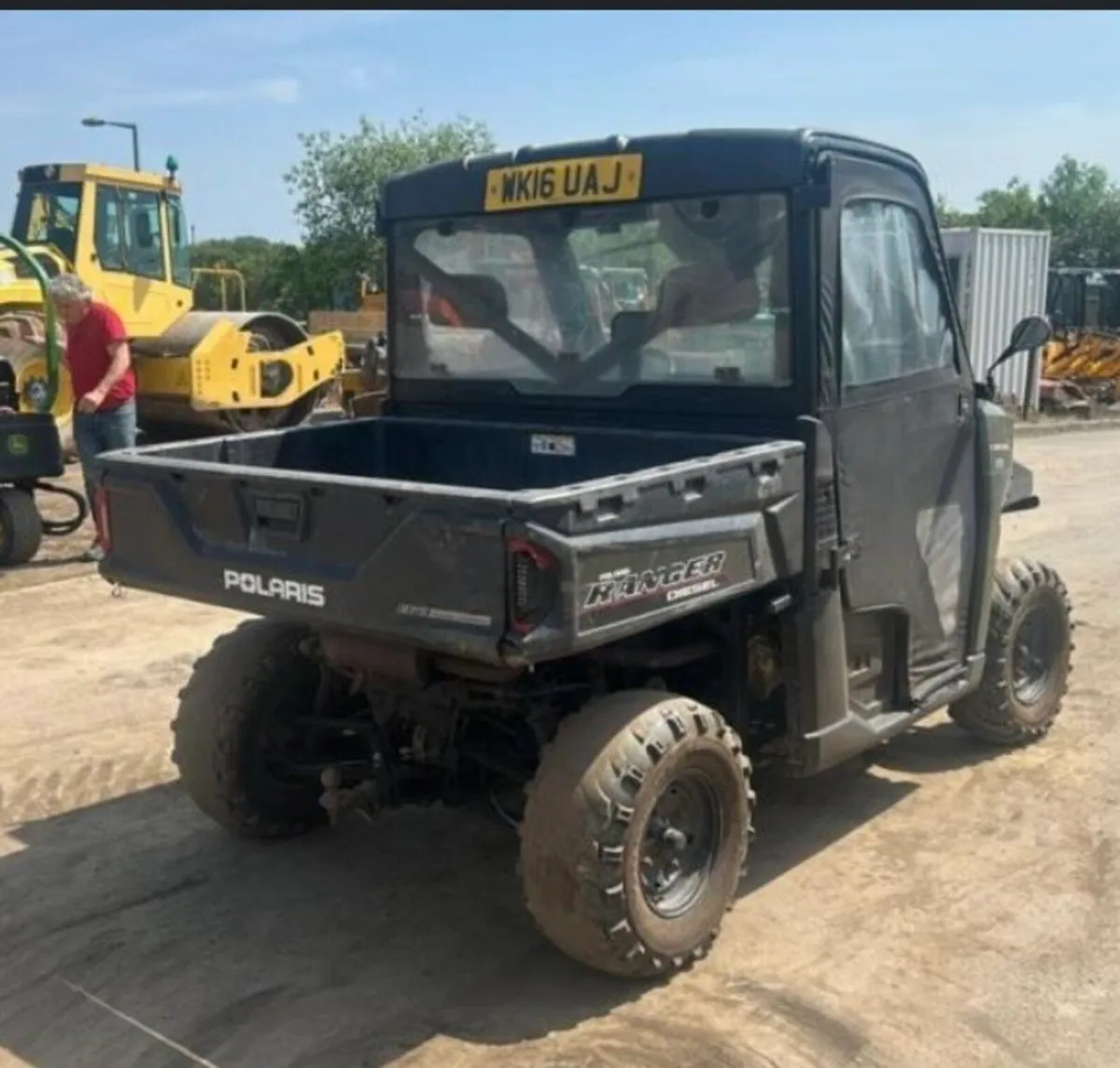 Polaris Ranger Diesel Gator . 2017 Road Registered - Image 2