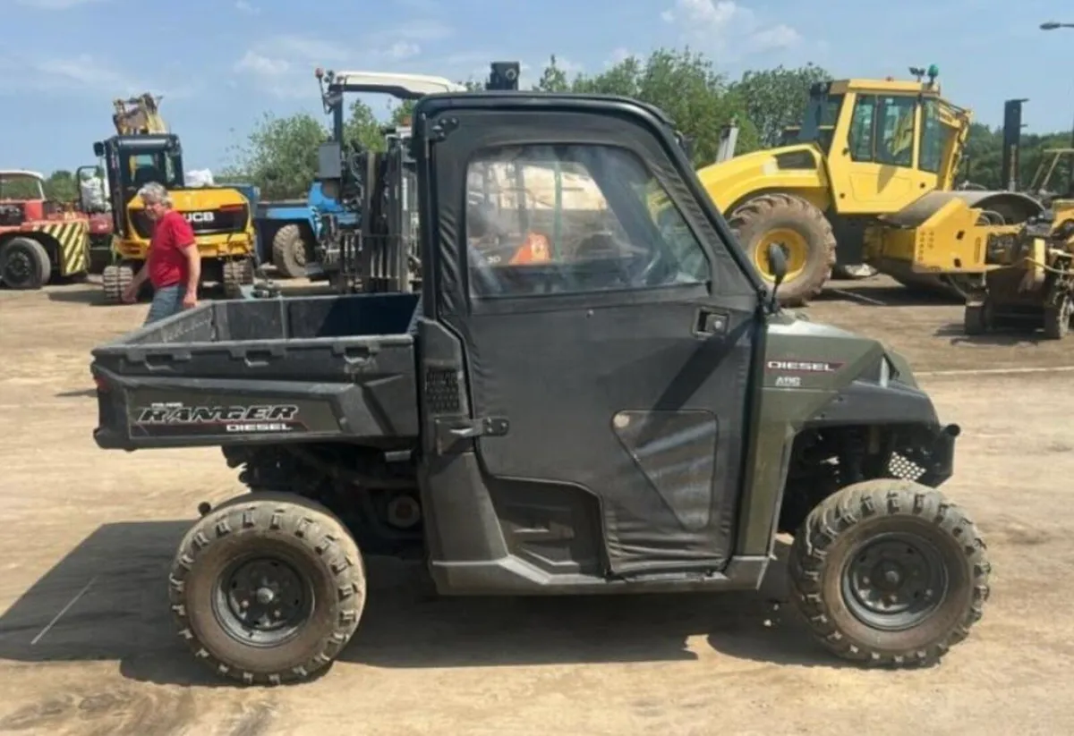 Polaris Ranger Diesel Gator . 2017 Road Registered - Image 4
