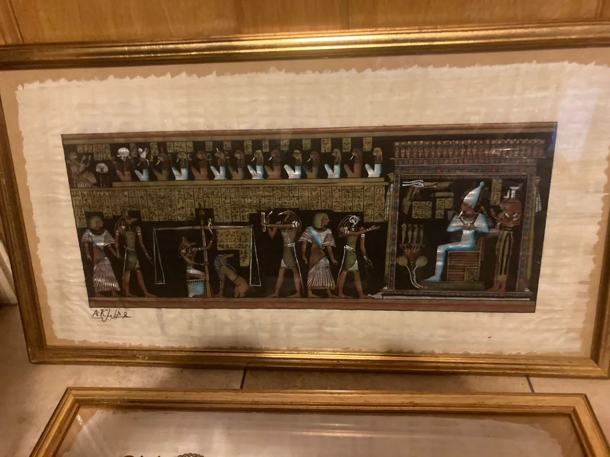 Egyptian artwork free postage - Image 3