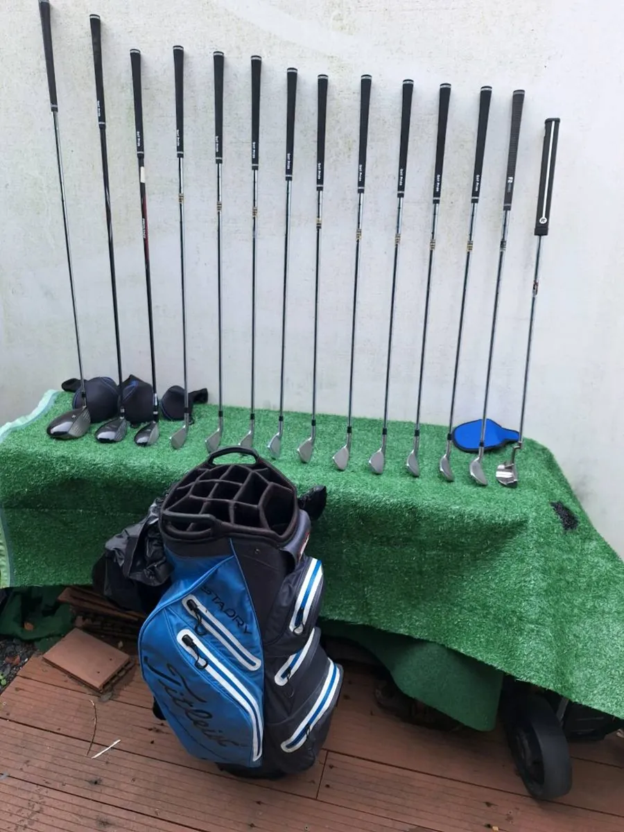 Golf clubs, Titleist, full set - Image 2