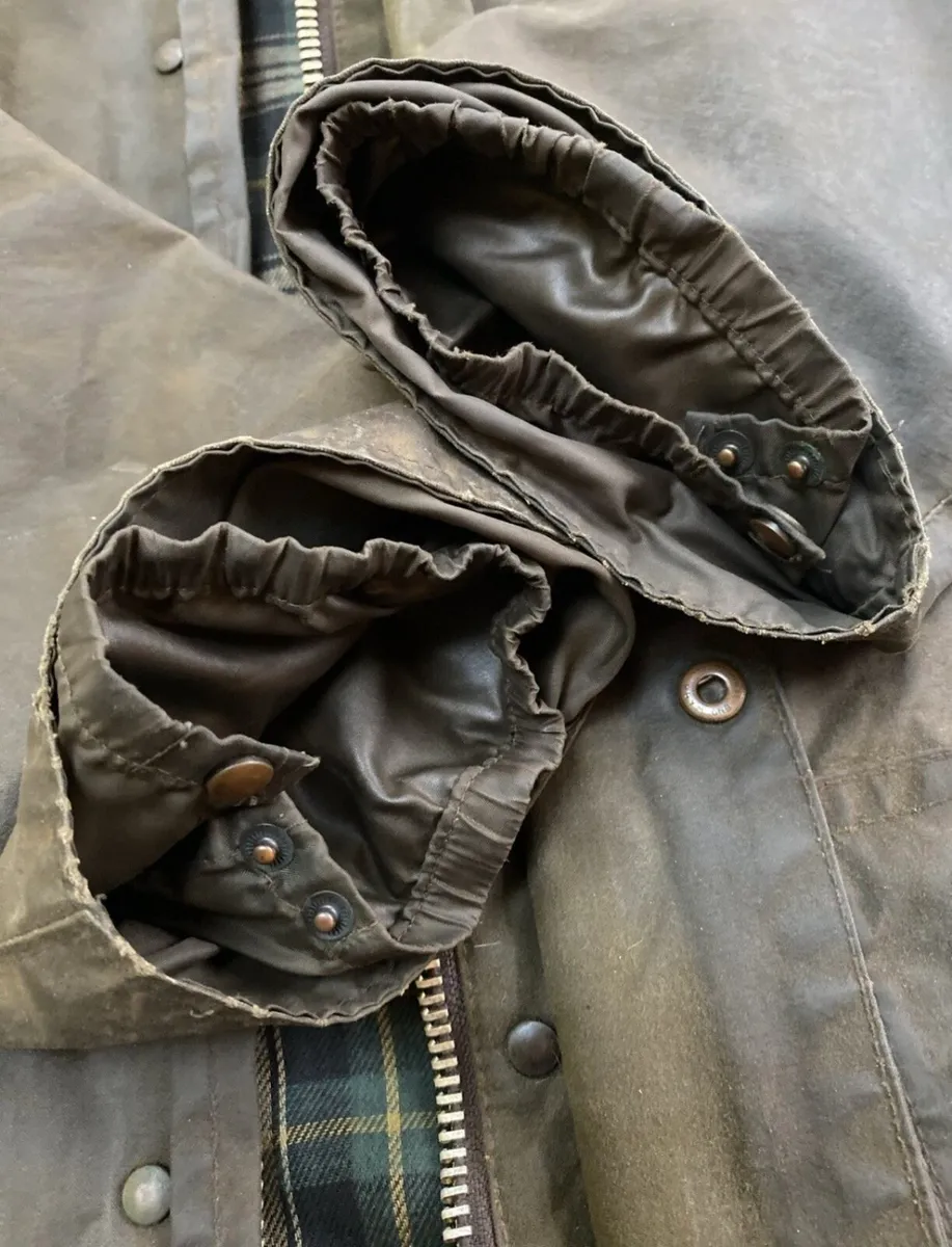 Barbour Solway Zipper wax vintage Jacket 70’s - Image 4