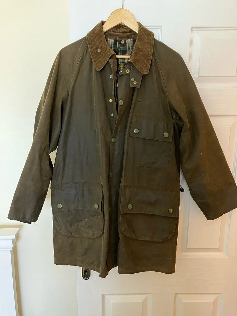 Barbour Solway Zipper wax vintage Jacket 70’s - Image 1