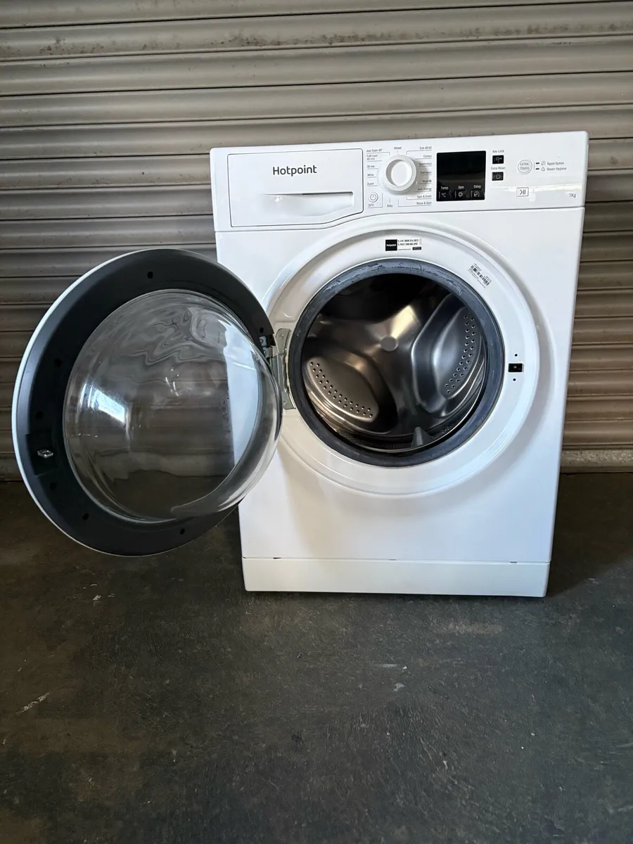 Hotpoint Washing Machine 7kg 1400 spin - Image 4