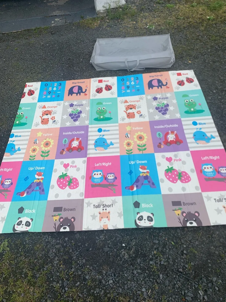 Baby Outdoor play mat 6x6ft - Image 1