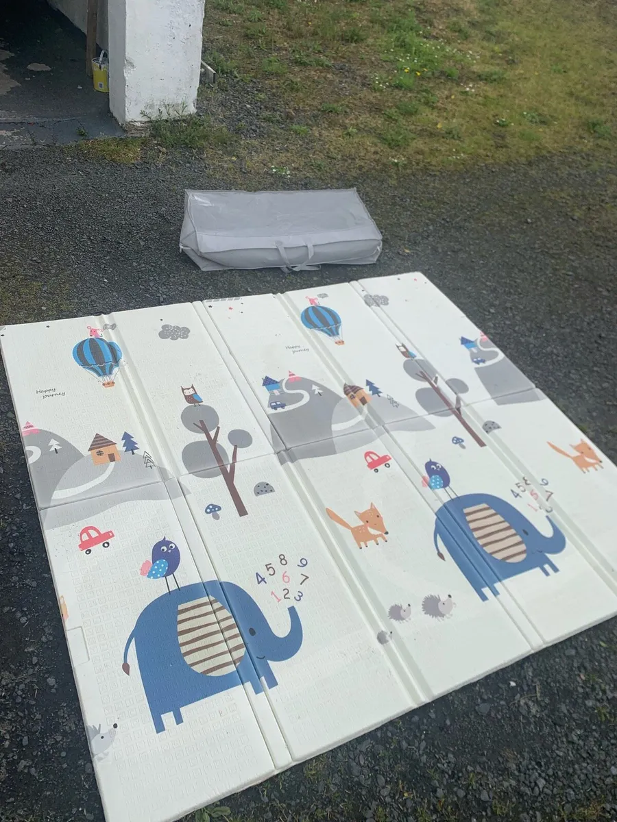 Baby Outdoor play mat 6x6ft - Image 2