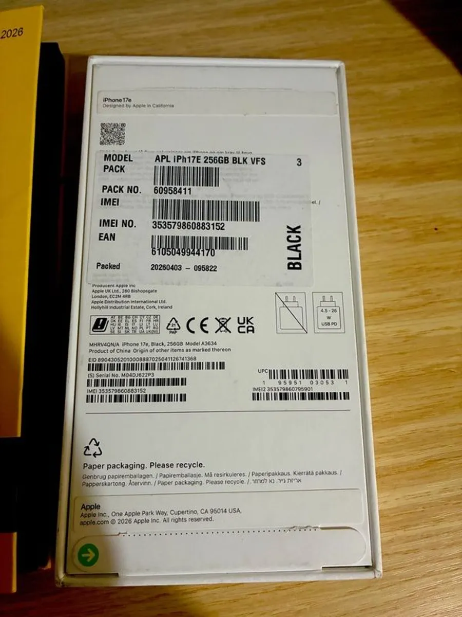 Iphone 17 Black Brand New Cond - Image 3