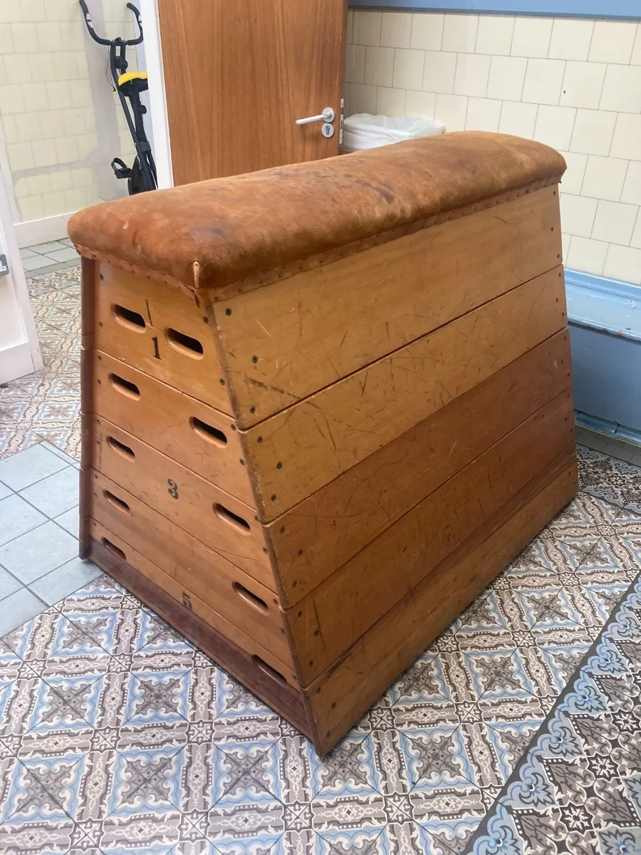 Vaulting Box - Vintage - Olympic Gymnasium - Image 1