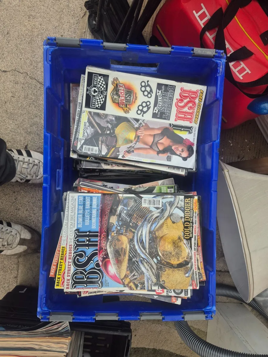 247 mixed motorbike magazines - Image 1