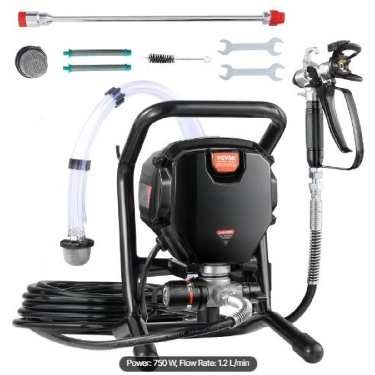Stand Airless Paint Sprayer, 750W - Image 3