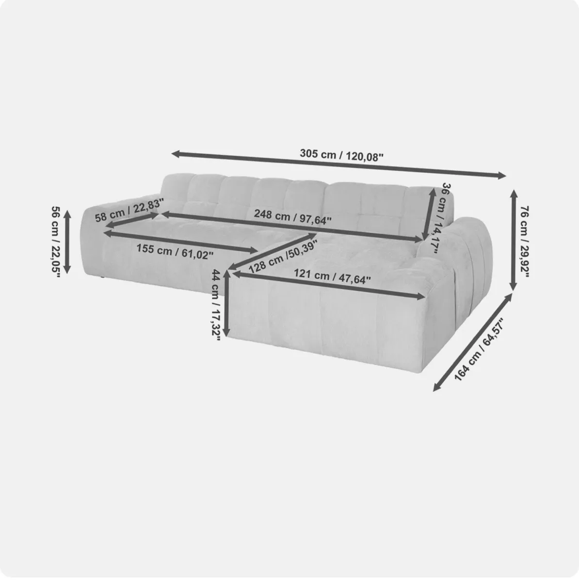 Corner sofa - Image 4