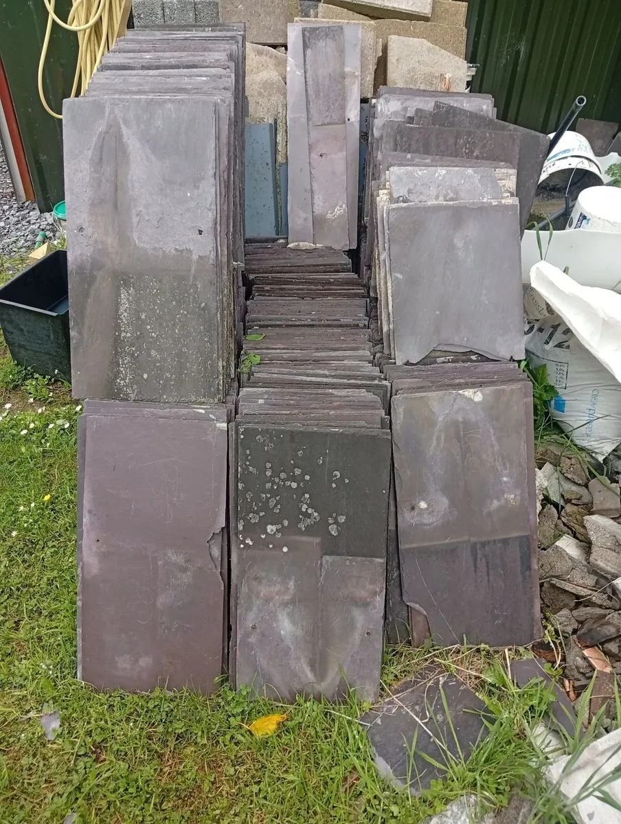 Blue bangor roof slates - Image 2