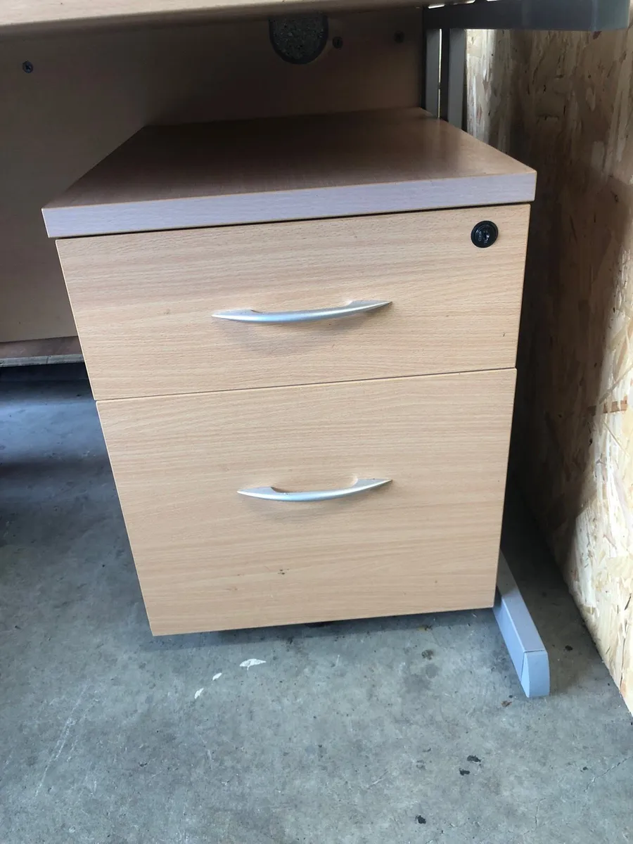 Office Desk and Drawer Unit - Image 2